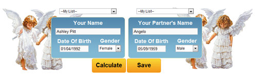 Compatibility date of name and birth Business Partner