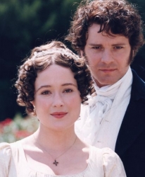 Jennifer Ehle and Colin Firth