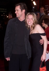 Renee Zellweger and Jim Carrey