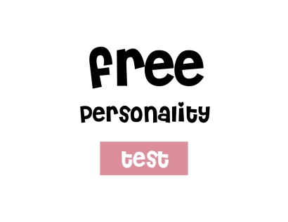 Free Personality Test - 16 personality types