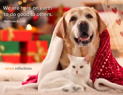 We are here to do good - Matthew Arnold