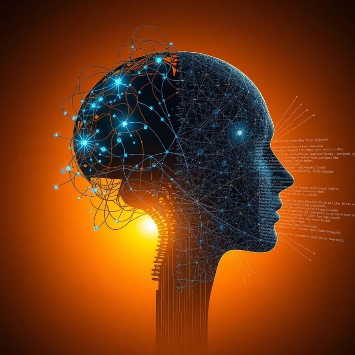 Neural network visualization linking anxiety and conspiracy belief stability