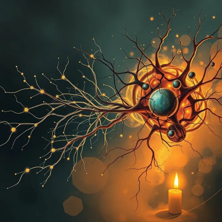 Two interwoven neural networks, one lemniscal and the other extralemniscal, radiating from the thalamus to the cortex.