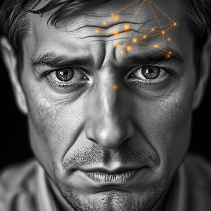 Illustration showing neural pathways representing how people perceive truth as more persuasive than lies