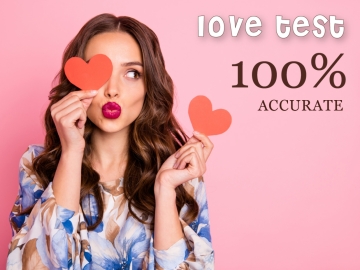 Love test 100% accurate - love calculator, love compatibility