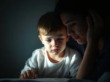 Easting disorders in kinds, canada study, parential stress logo