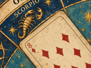 Eights in Destiny Cards - month of October, Scorpio sign
