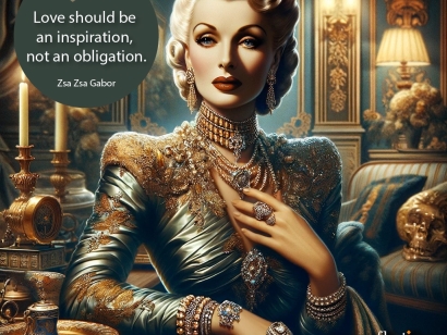 Love quote by Zsa Zsa Gabor: Love should be an inspiration, not an obligation.