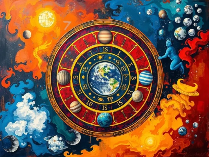 Seven Days In A Week - Seven Planets