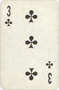 Three of Clubs