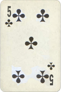 Five of Clubs