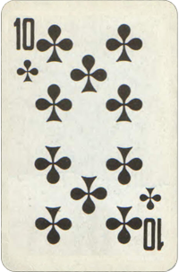 Ten of Clubs