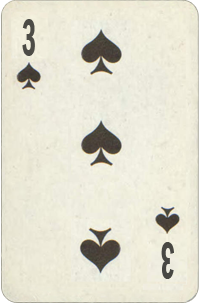 Three of Spades Three of Spades