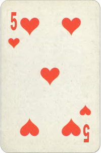 Five of Hearts