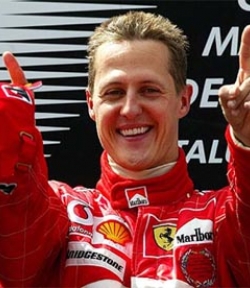 Michael Schumacher: Born the Jack of Spades!