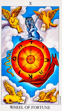 Wheel Of Fortune Tarot Card