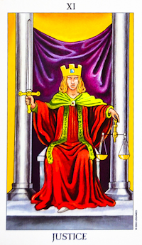 Justice Tarot Card