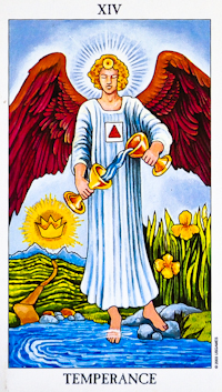 Temperance Tarot Card