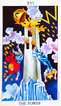 Tower Tarot Card Tower Tarot Card