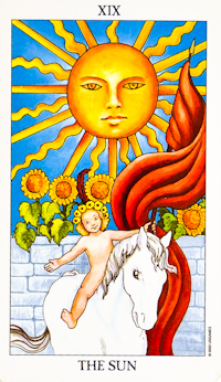 Sun Tarot Card Sun Tarot Card