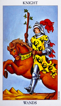<h1>Knight Of Wands Tarot Card</h1> Tarot