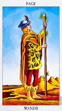 Page Of Wands Tarot Card