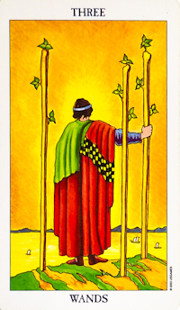 <h1>Three Of Wands Tarot Card</h1> Tarot