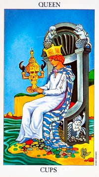 <h1>Queen Of Cups Tarot Card</h1> Tarot