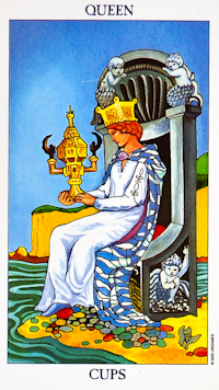 Queen Of Cups Tarot Card