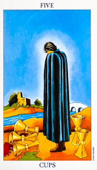 Five Of Cups Tarot Card