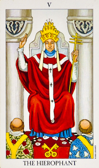 Hierophant Tarot Card