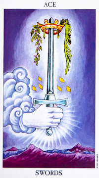 Ace Of Swords Tarot Card