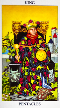 King Of Pentacles Tarot Card