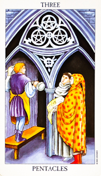 <h1>Three Of Pentacles Tarot Card</h1> Tarot