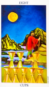 Eight of Cups Tarot
