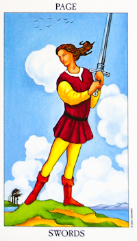 Page of Swords Tarot