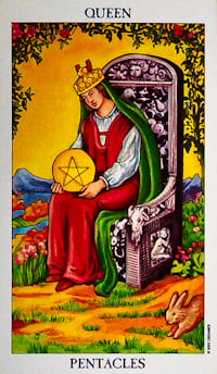 Queen of Pentacles Tarot